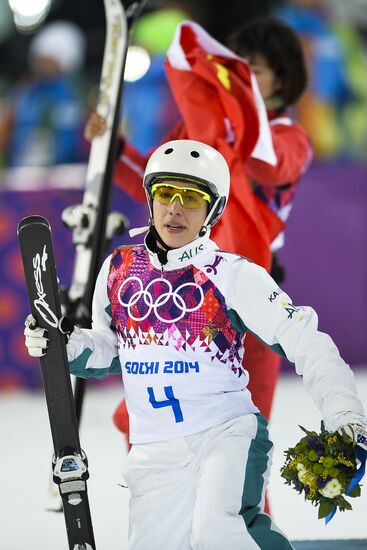 2104 Winter Olympics. Freestyle skiing. Women. Aerials