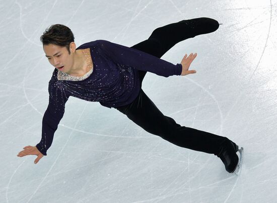 2014 Winter Olympics. Figure skating. Men. Free skating program