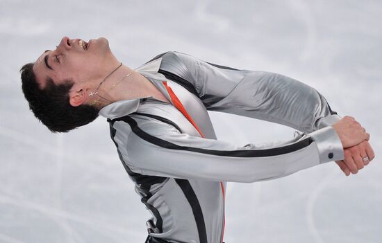 2014 Winter Olympics. Figure skating. Men. Free skating program