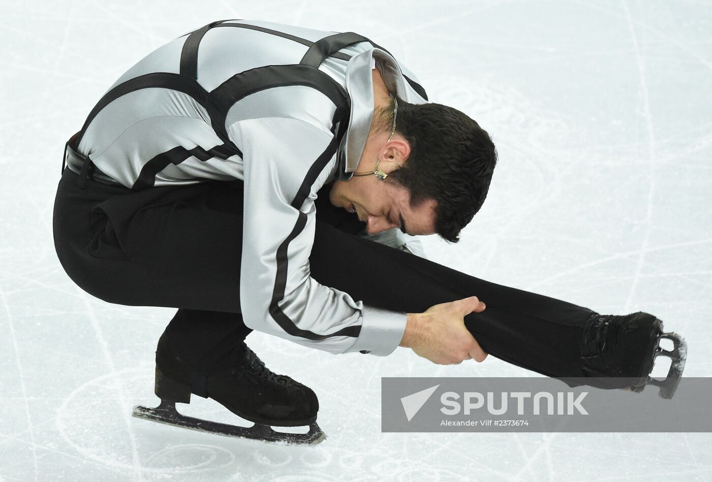 2014 Winter Olympics. Figure skating. Men. Free skating program