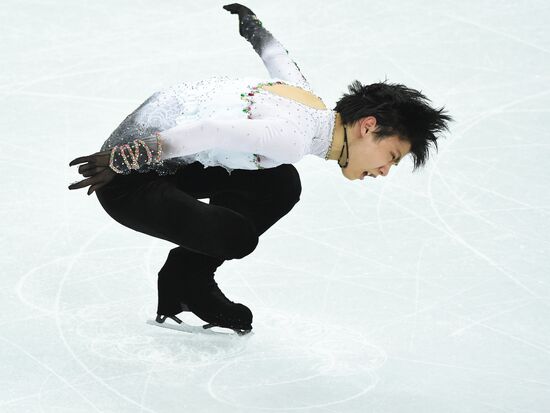 2014 Winter Olympics. Figure skating. Men. Free skating program