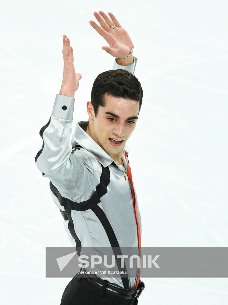 2014 Winter Olympics. Figure skating. Men. Free skating program