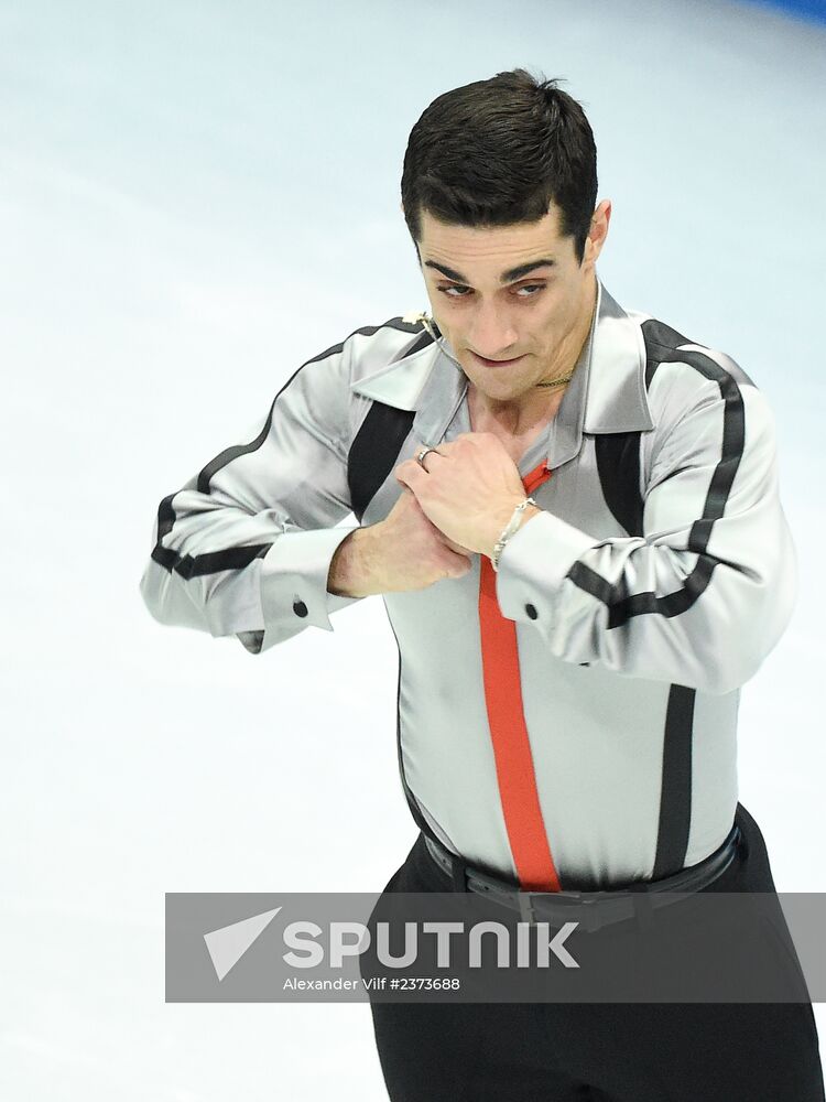 2014 Winter Olympics. Figure skating. Men. Free skating program