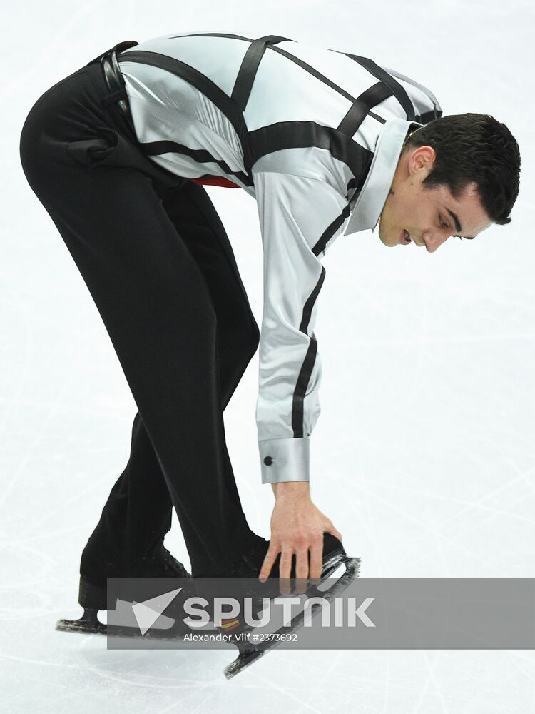 2014 Winter Olympics. Figure skating. Men. Free skating program