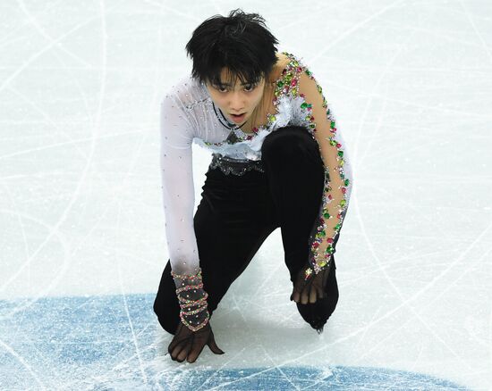 2014 Winter Olympics. Figure skating. Men. Free skating program