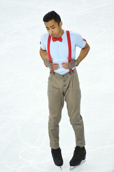 2014 Winter Olympics. Figure skating. Men. Free skating program