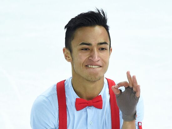 2014 Winter Olympics. Figure skating. Men. Free skating program
