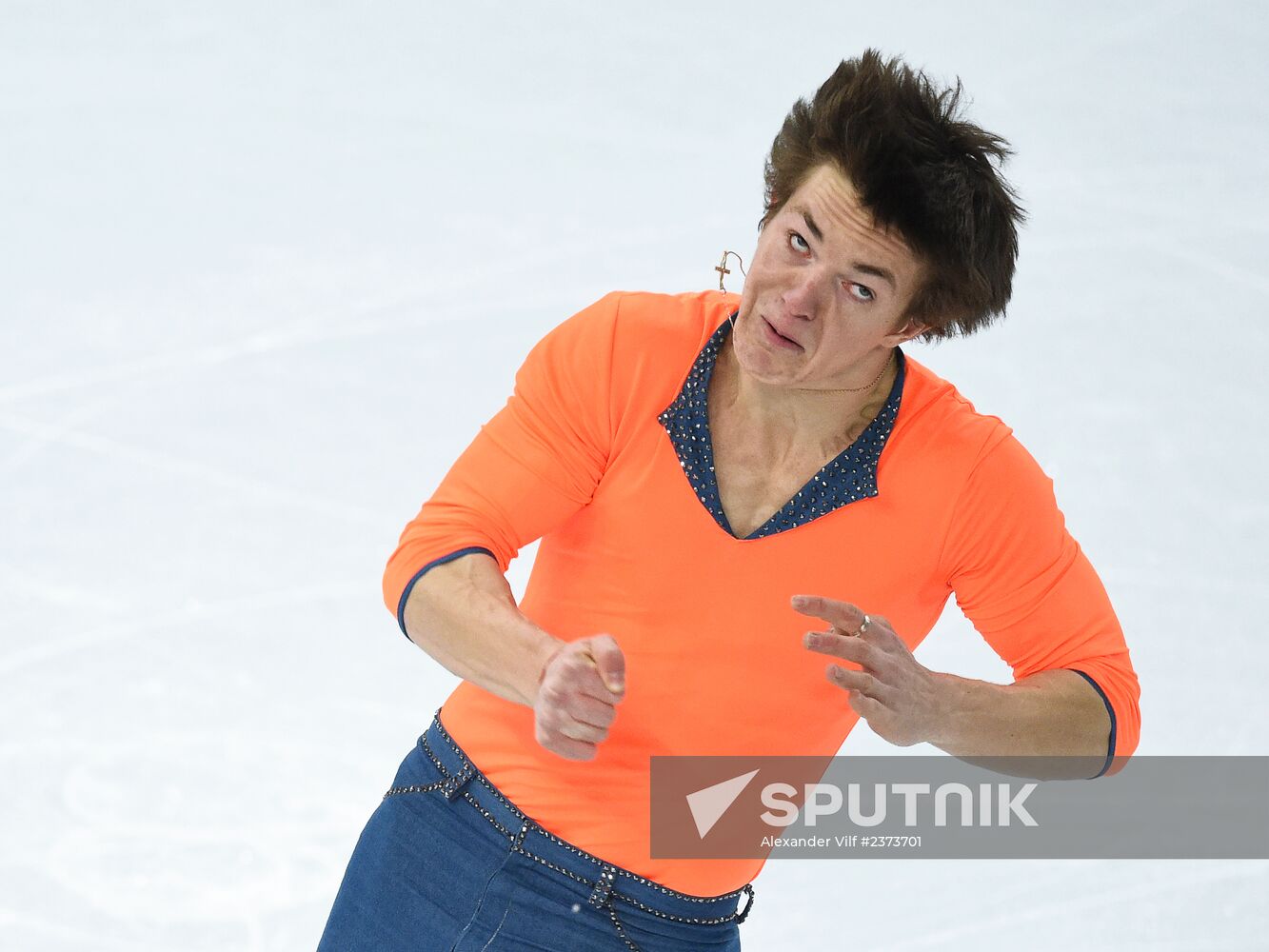 2014 Winter Olympics. Figure skating. Men. Free skating program