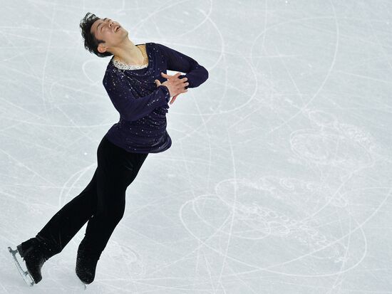 2014 Winter Olympics. Figure skating. Men. Free skating program