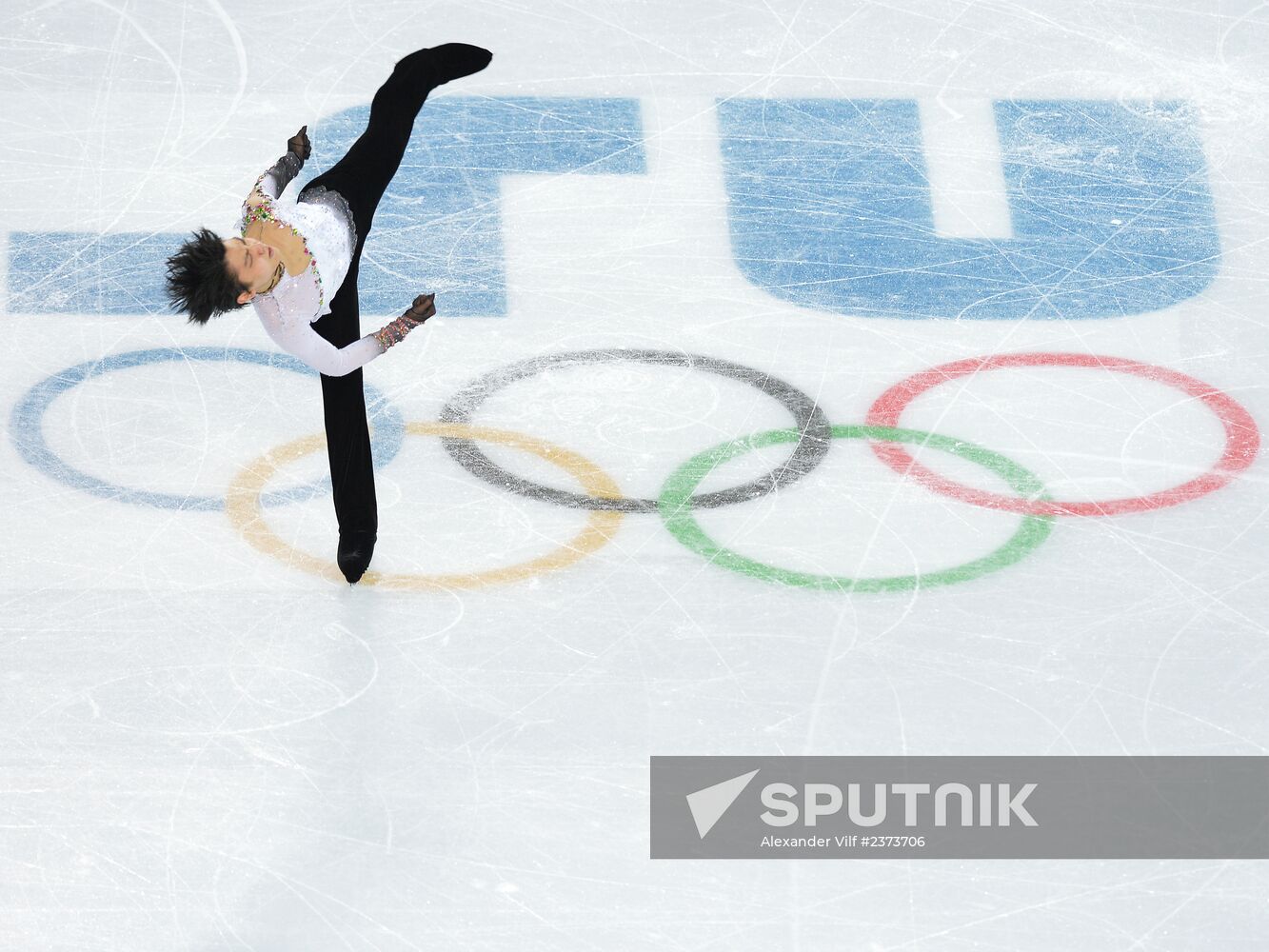 2014 Winter Olympics. Figure skating. Men. Free skating program