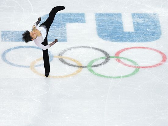 2014 Winter Olympics. Figure skating. Men. Free skating program