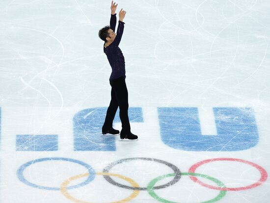 2014 Winter Olympics. Figure skating. Men. Free skating program