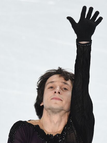 2014 Winter Olympics. Figure skating. Men. Free skating program
