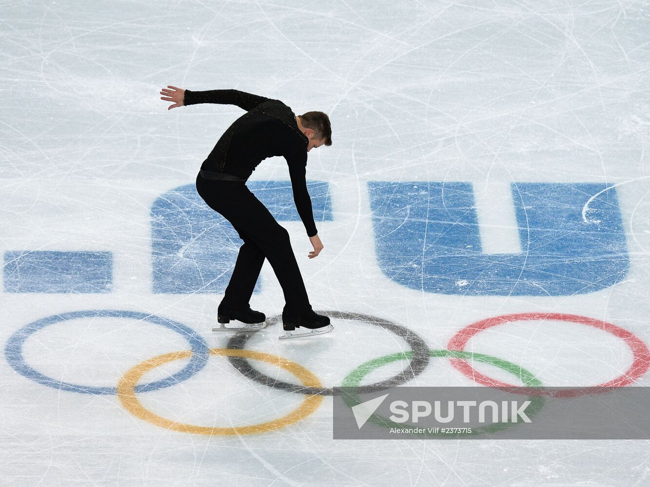 2014 Winter Olympics. Figure skating. Men. Free skating program