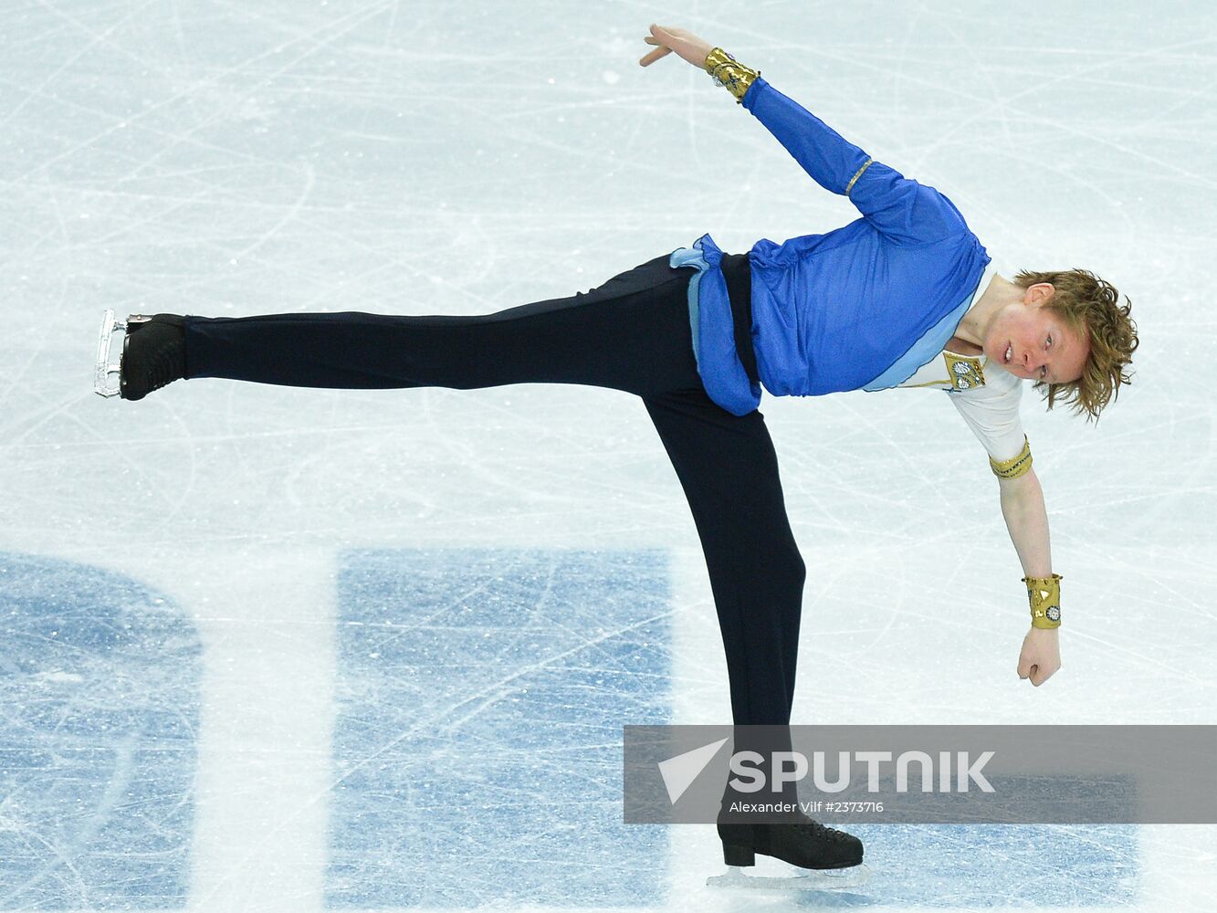 2014 Winter Olympics. Figure skating. Men. Free skating program