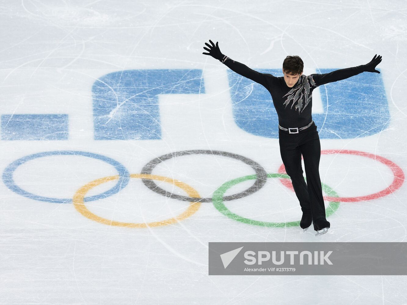 2014 Winter Olympics. Figure skating. Men. Free skating program