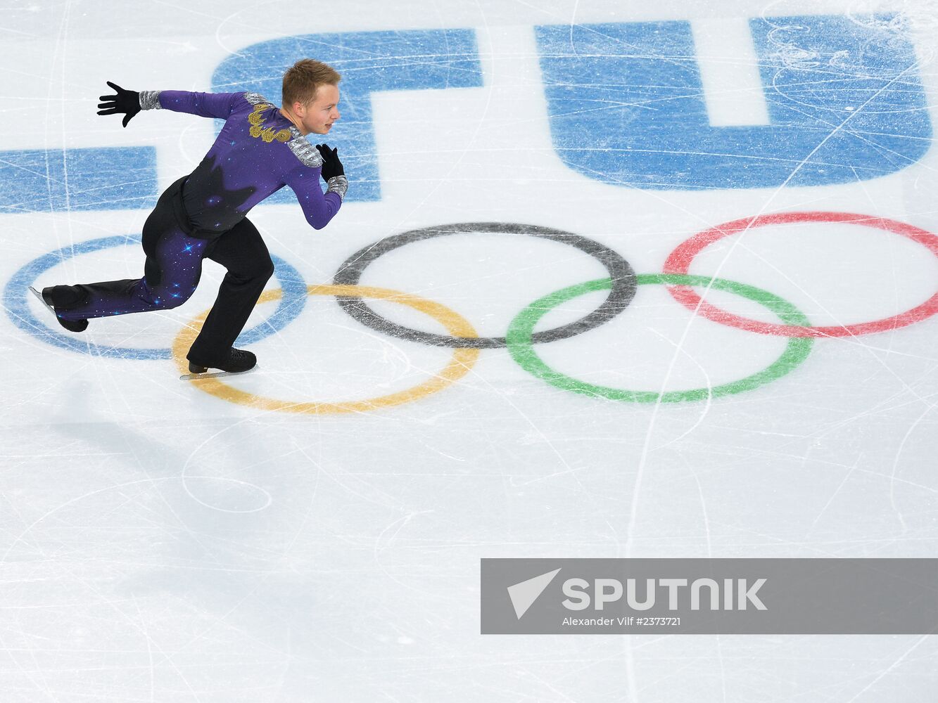 2014 Winter Olympics. Figure skating. Men. Free skating program