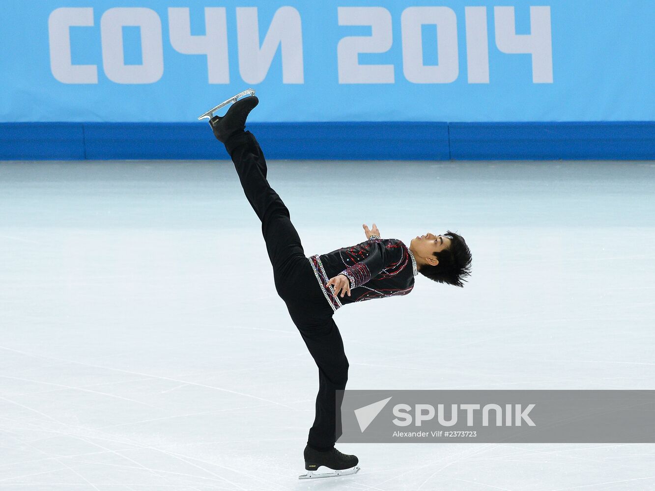 2014 Winter Olympics. Figure skating. Men. Free skating program