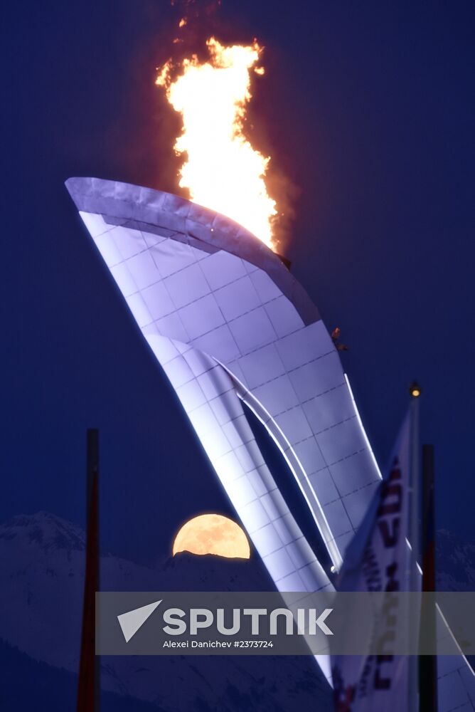 2014 Winter Olympics. Olympic Park in Sochi