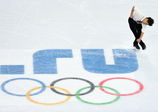 2014 Winter Olympics. Figure skating. Men. Free skating program