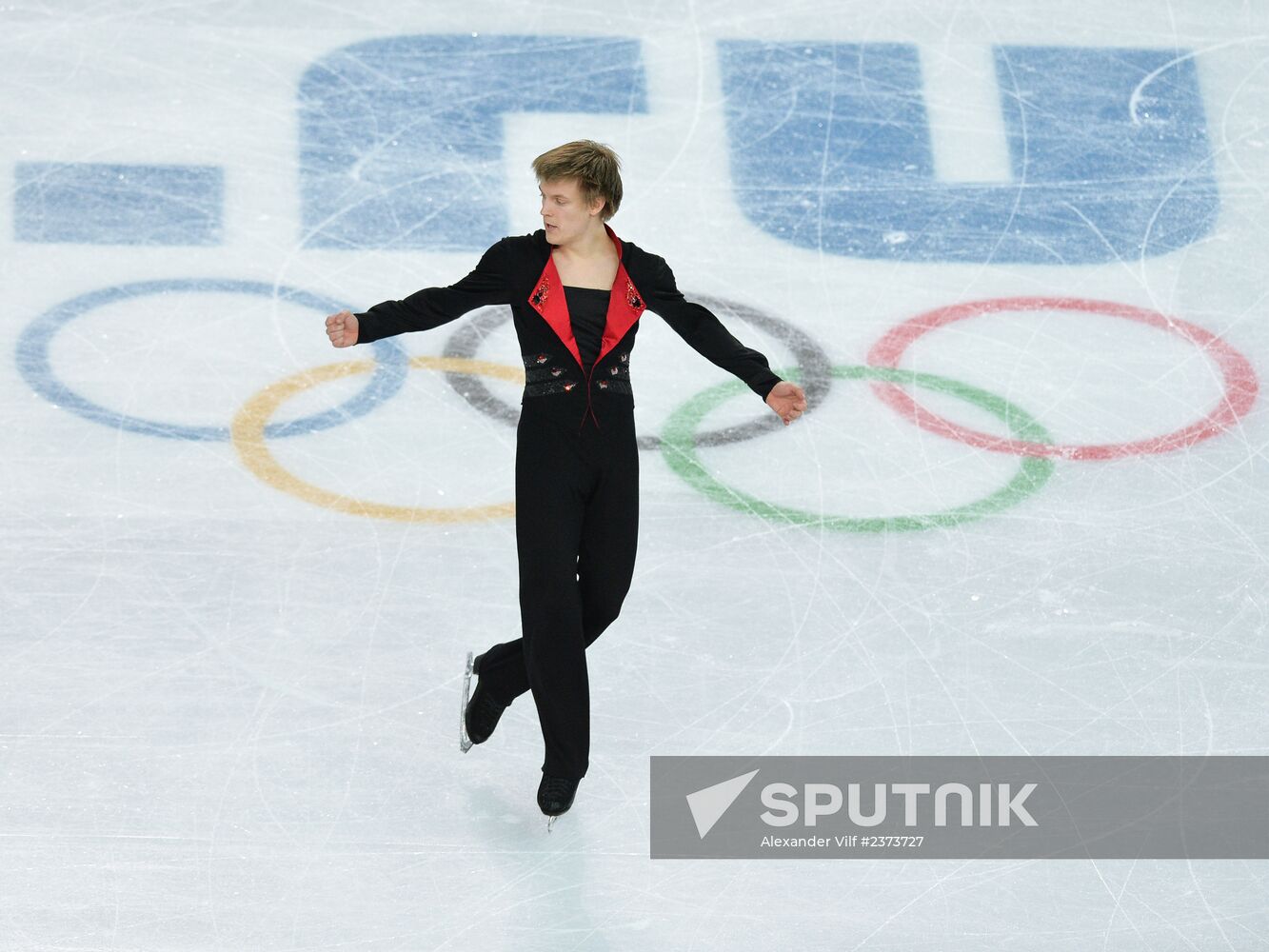 2014 Winter Olympics. Figure skating. Men. Free skating program