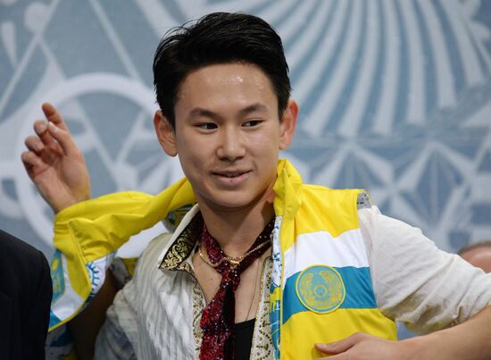 2014 Winter Olympics. Figure skating. Men. Free skating program