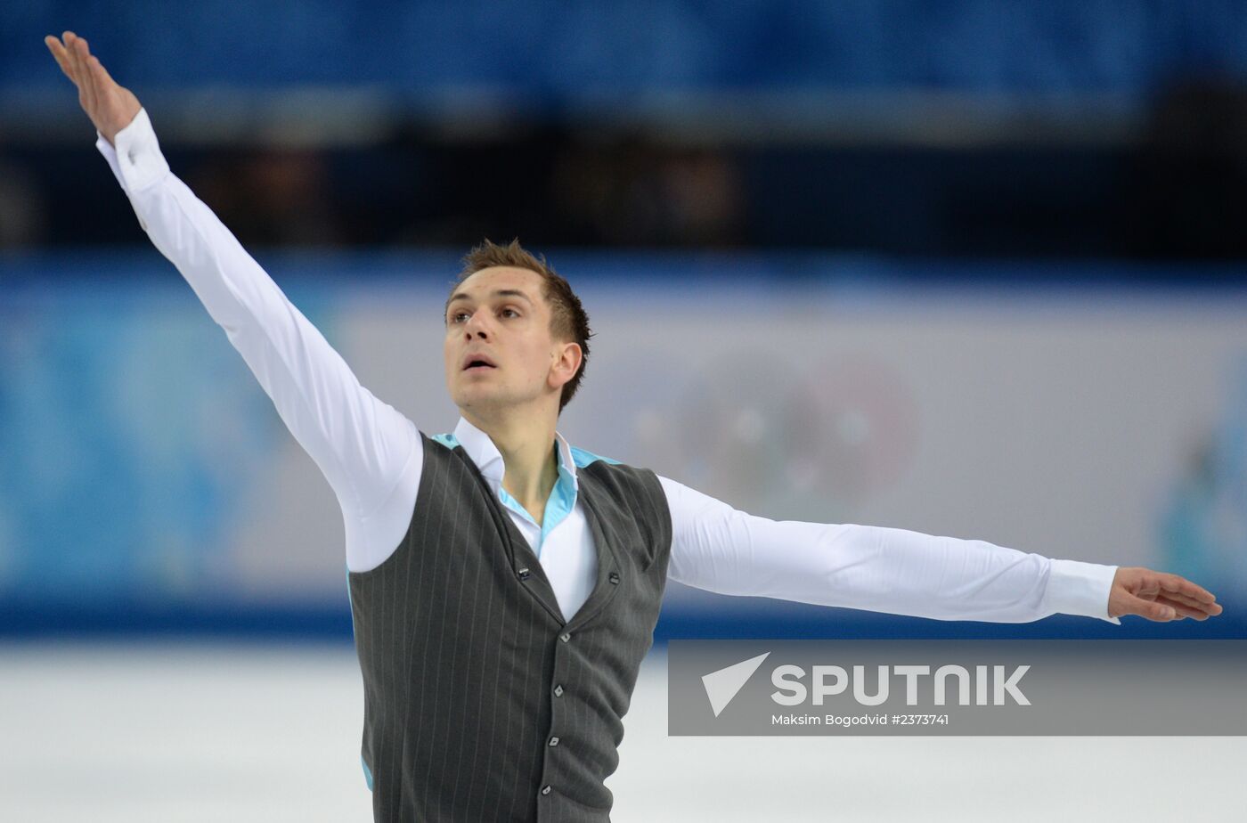 2014 Winter Olympics. Figure skating. Men's singles. Free skating