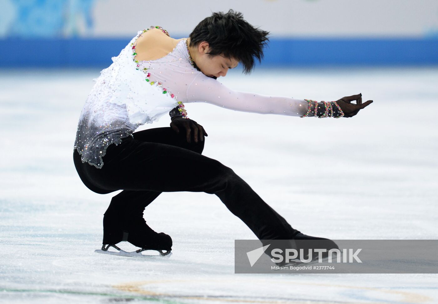 2014 Winter Olympics. Figure skating. Men. Free skating program