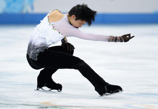 2014 Winter Olympics. Figure skating. Men. Free skating program