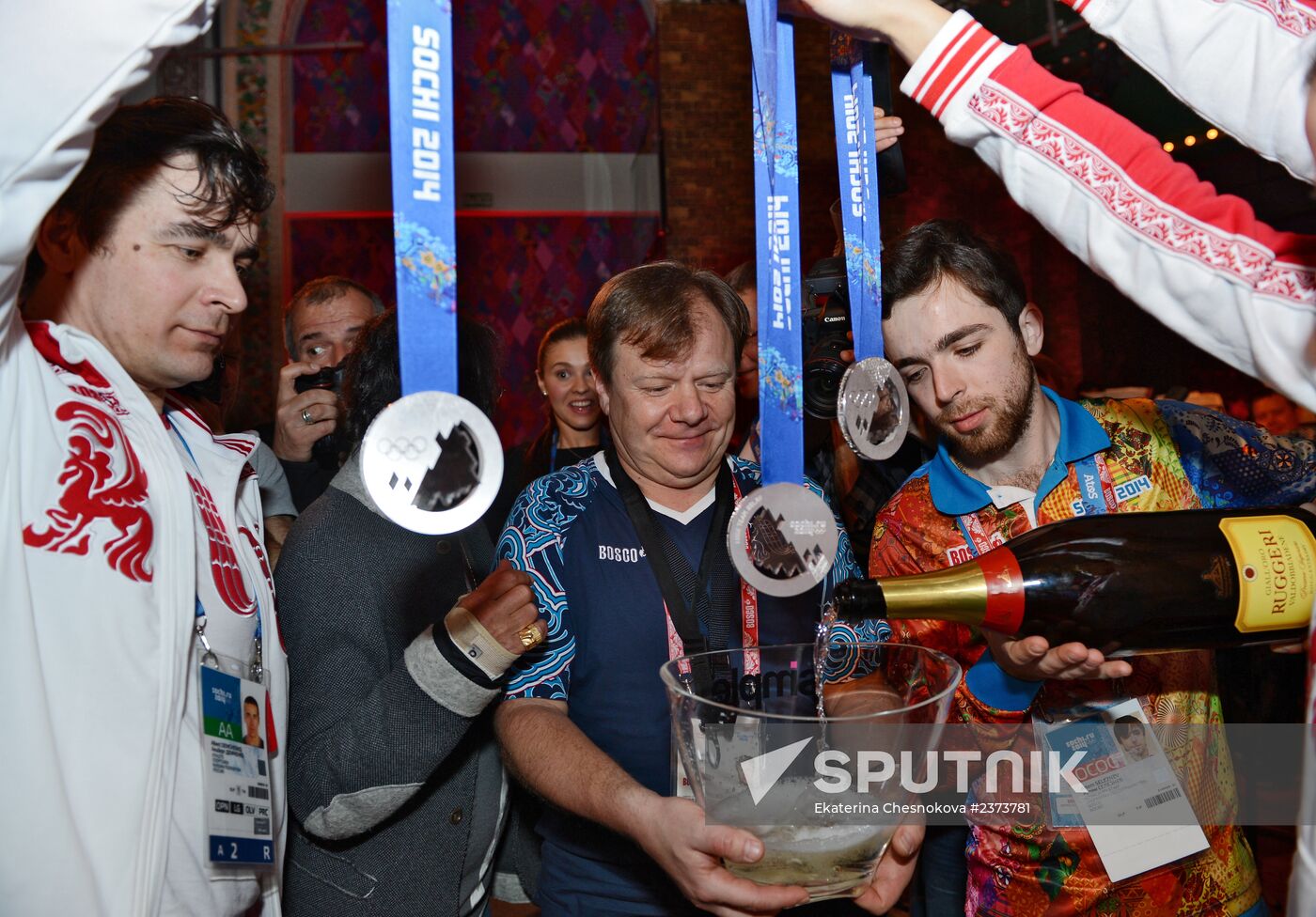 Olympic party at BOSCO House, Sochi
