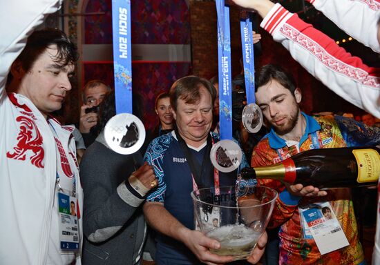 Olympic party at BOSCO House, Sochi