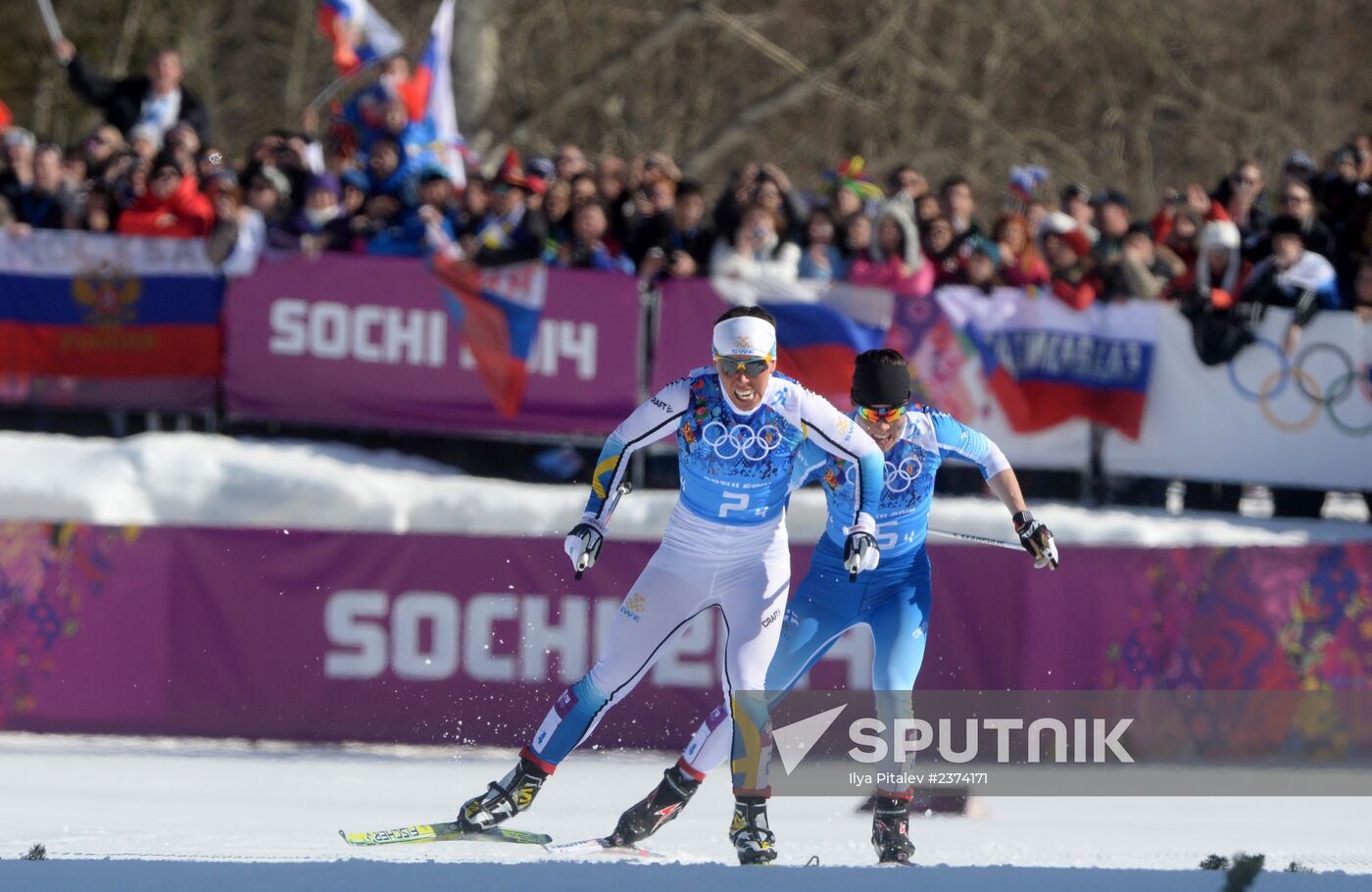 2014 Winter Olympics. Cross-country skiing. Women. Relay