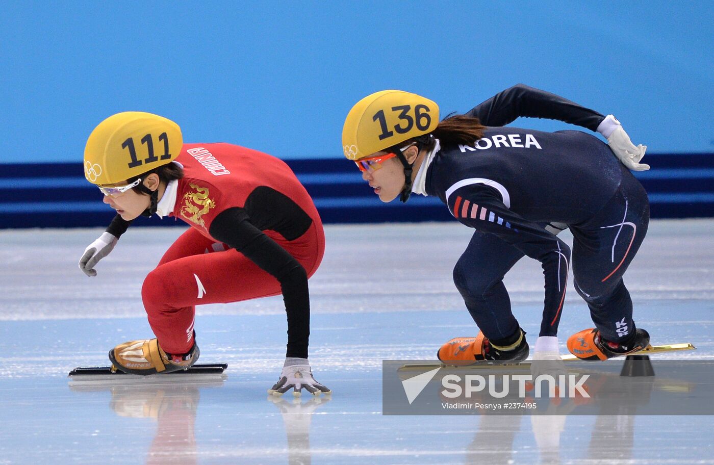 2014 Winter Olympics. Short track speed skating. Women. 1500m