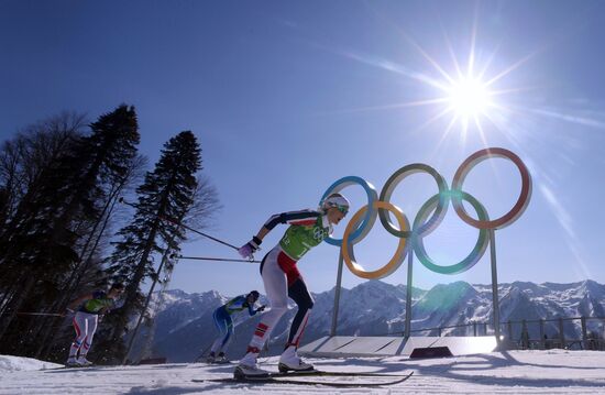 2014 Winter Olympics. Cross-country skiing. Women. Relay
