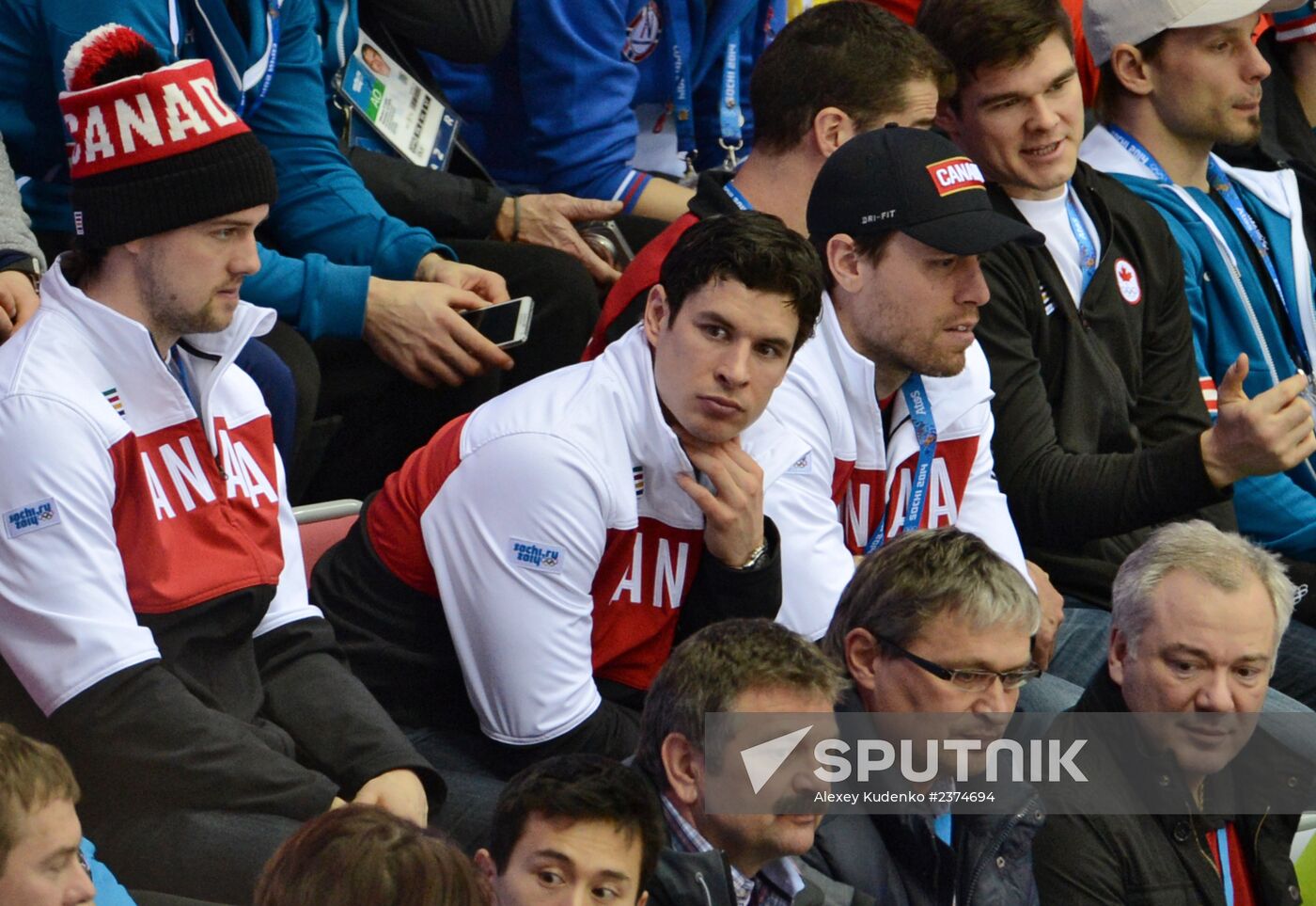 2014 Winter Olympics. Ice hockey. Men. USA vs. Russia