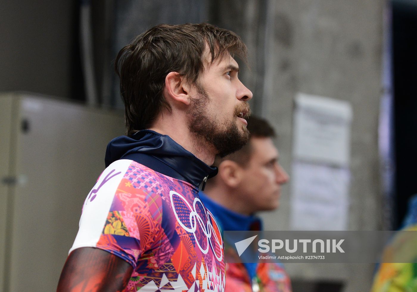 2014 Winter Olympics. Skeleton. Men. Day Two