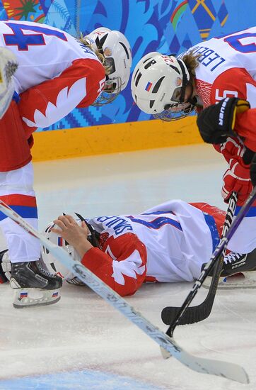 2014 Winter Olympics. Ice hockey. Women. Switzerland vs. Russia