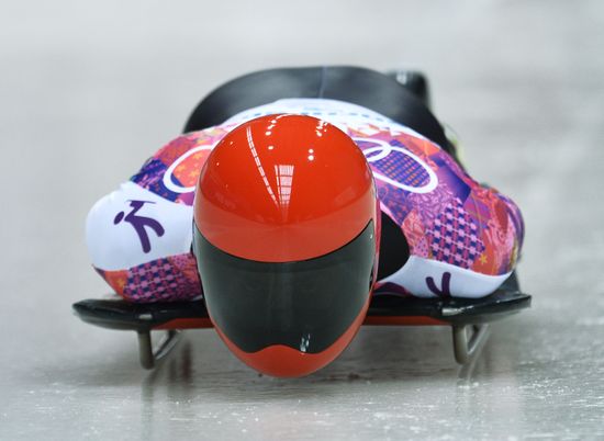 2014 Winter Olympics. Skeleton. Men. Day Two