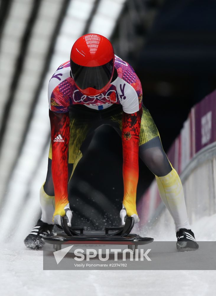 2014 Winter Olympics. Skeleton. Men. Day Two