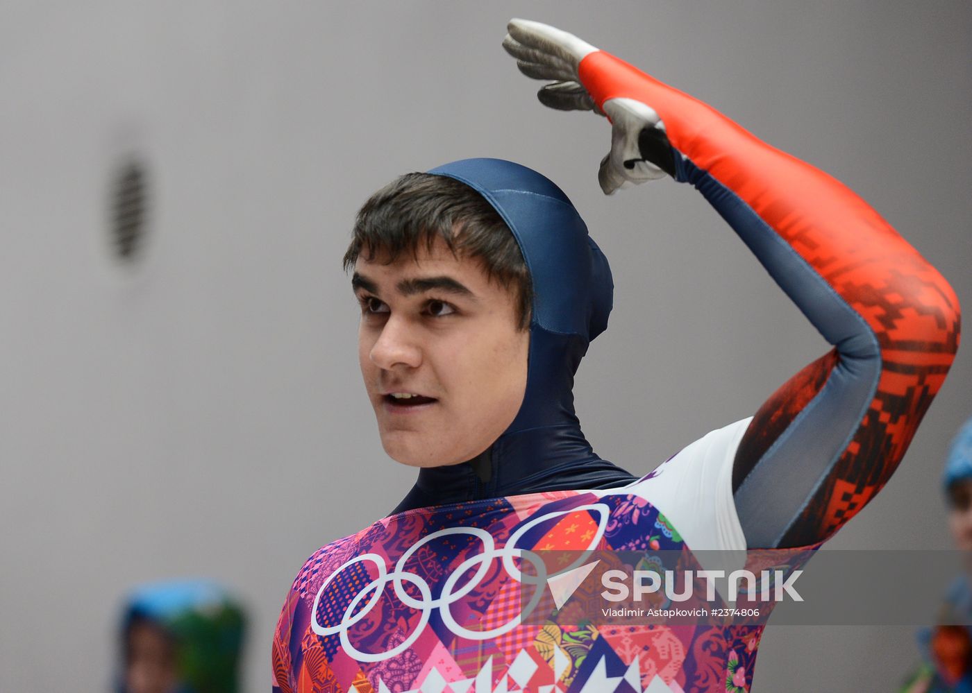 2014 Winter Olympics. Skeleton. Men. Day Two