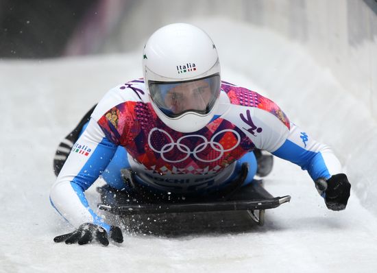 2014 Winter Olympics. Skeleton. Men. Day Two