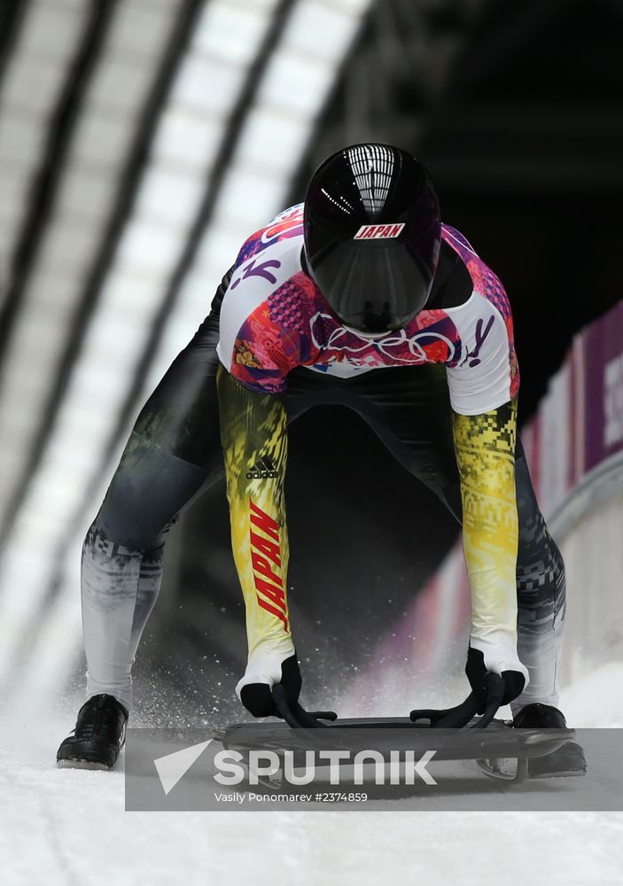 2014 Winter Olympics. Skeleton. Men. Day Two