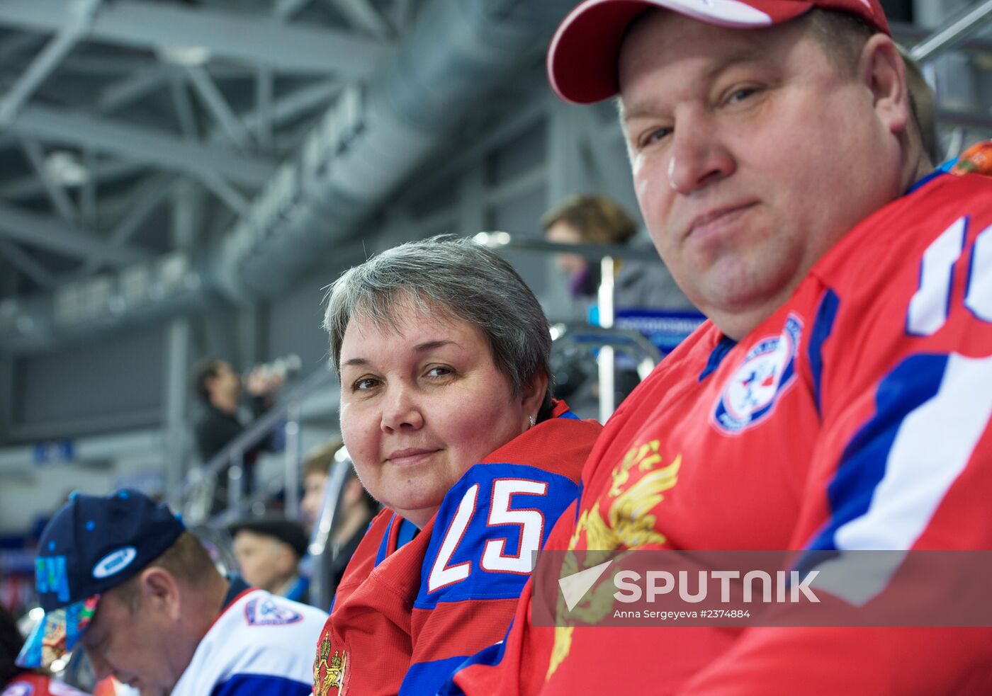 2014 Winter Olympics. Ice hockey. Women. Switzerland vs. Russia