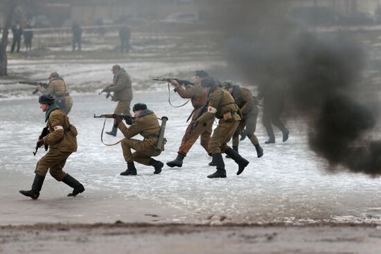 Historical reenactment of Afghan War battle takes place in St. Petersburg