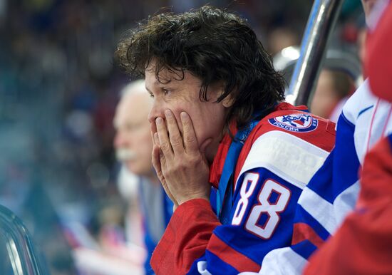 2014 Winter Olympics. Ice hockey. Women. Switzerland vs. Russia