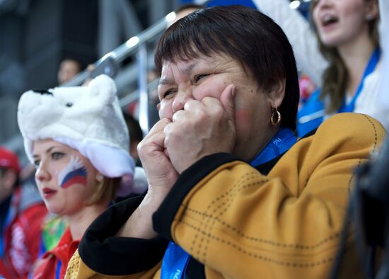 2014 Winter Olympics. Ice hockey. Women. Switzerland vs. Russia