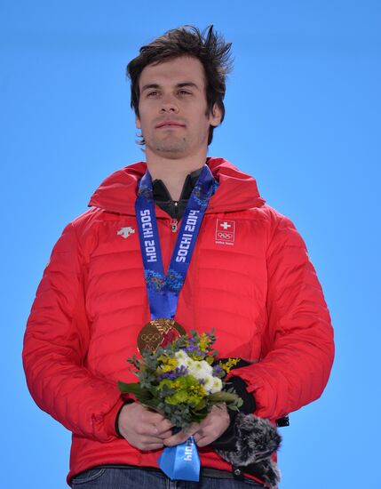 2014 Winter Olympics. Medal ceremony. Day Eight