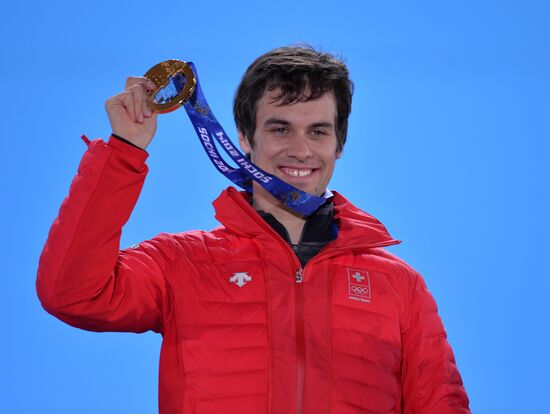 2014 Winter Olympics. Medal ceremony. Day Eight