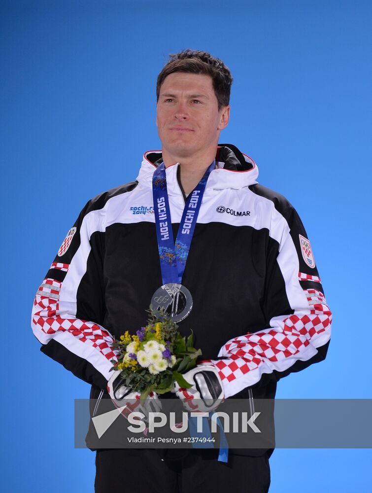 2014 Winter Olympics. Medal ceremony. Day Eight