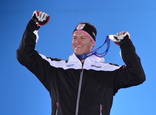2014 Winter Olympics. Medal ceremony. Day Eight